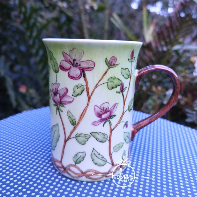 Caneca floral